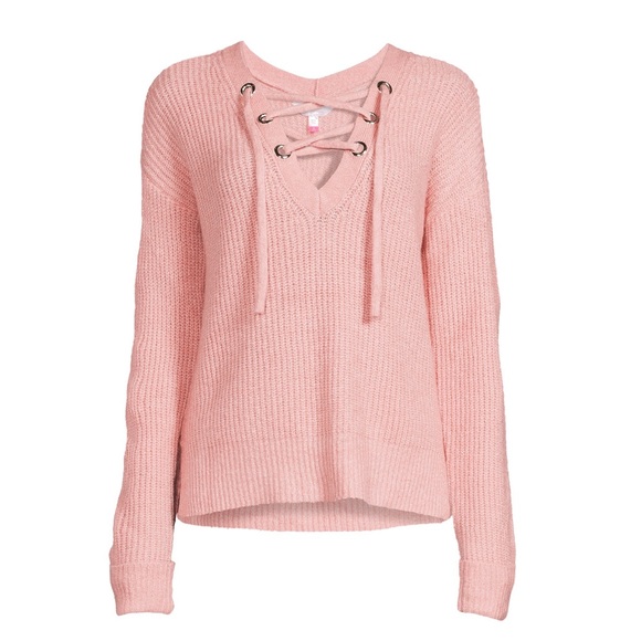 Lace Up Sweater for Juniors - Picture 4 of 5